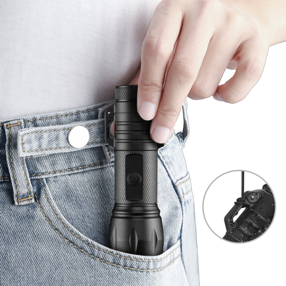 Hot selling telescopic zoom flashlight rechargeable lighter usb electric lighter arc