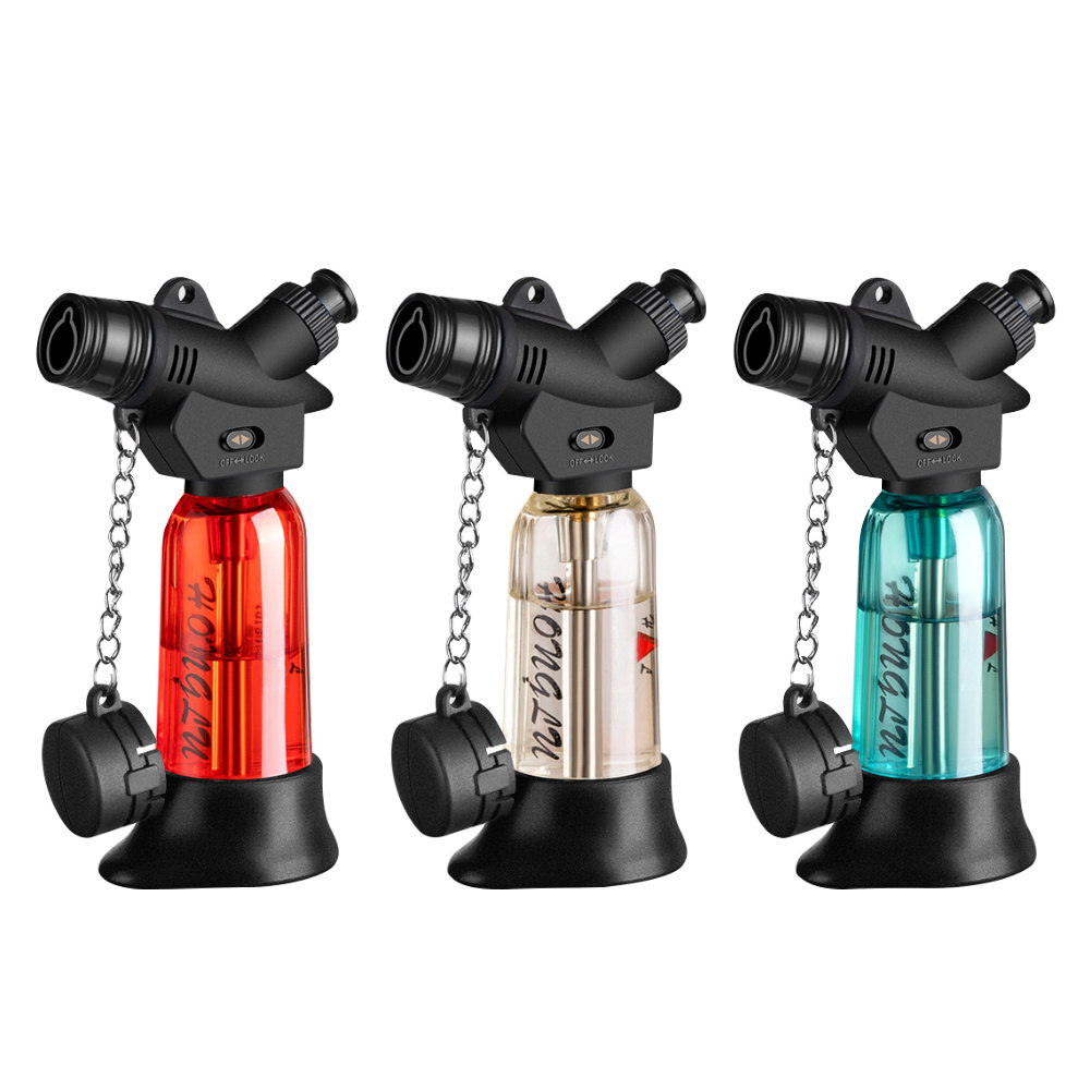 Outdoor gas lighter single jet flame Mini jet Torch lighter for kitchen