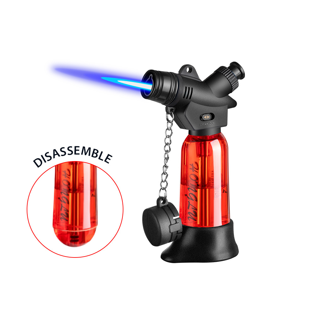 Outdoor gas lighter single jet flame Mini jet Torch lighter for kitchen