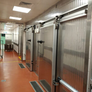 Production of cold storage sliding door cold storage door accessories electric cold storage motor insulation