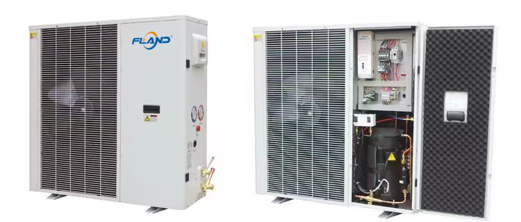 DC inverter condensing unit Refrigeration condensing unit 2HP low temperature with ZSI06KQE Scroll Compressor cold room Condensi