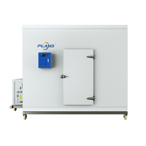 FLAND Small Chambre Froide Modular Refrigeration Unit Cold Room for Frozen Meat Storage with Cold Room Door