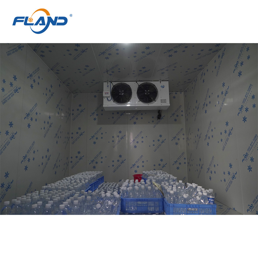 FLAND Small Chambre Froide Modular Refrigeration Unit Cold Room for Frozen Meat Storage with Cold Room Door