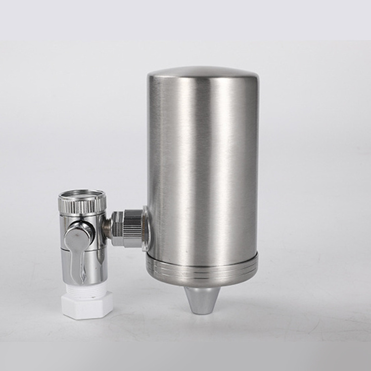 Faucet Water Filter Kitchen Faucet Water Purifier Faucet Mounted With 304 Stainless Steel Activated Carbon Filter