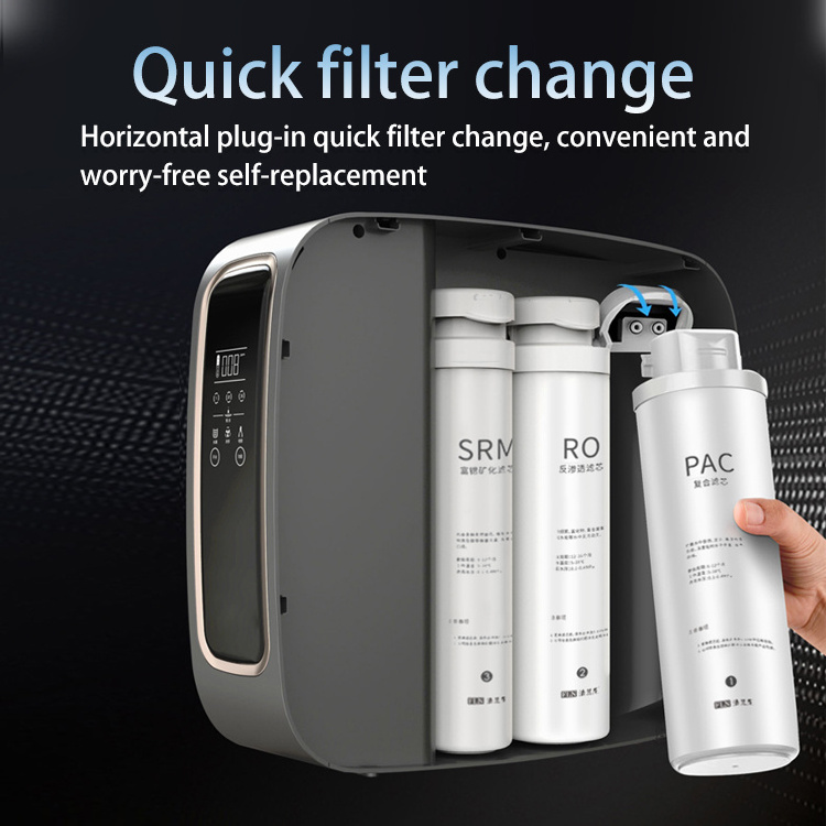 Hot sale Reverse osmosis water purifier large screen RO water filter