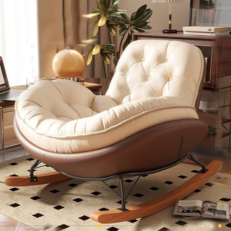 High quality design Modern Single Recliner side Sofa Rocking Chair Living Room Furniture Arm Chaise Leisure Lounge Chairs