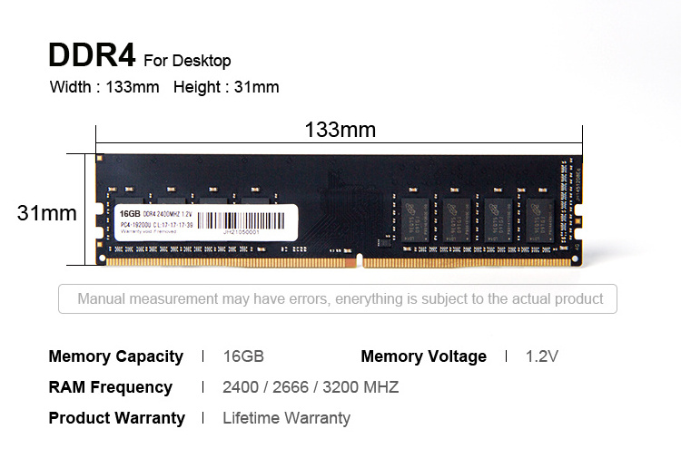 BESTOSS Memoria Ram DDR 4 DDR 3 4GB 8GB 16GB 2666MHz 1333MHz Memory Ram For Laptop Desktop