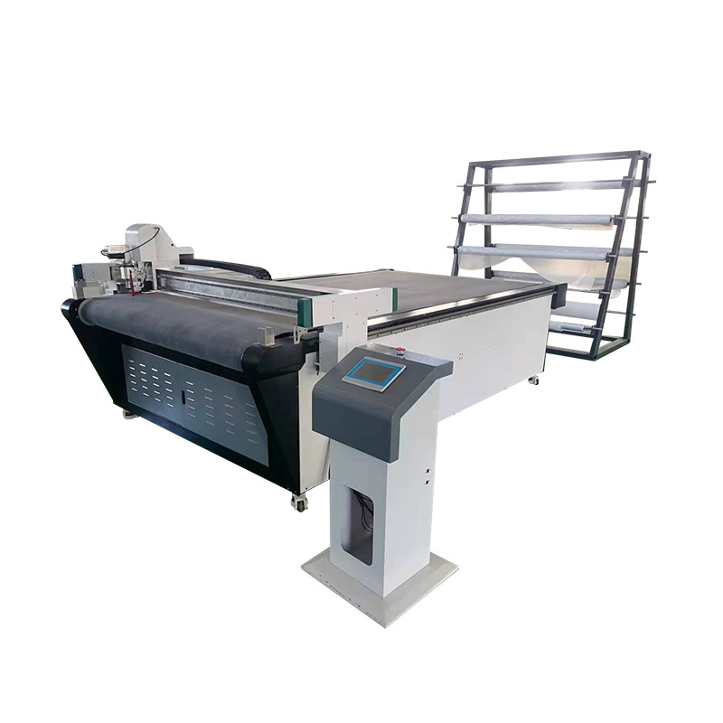 Competitive price double gauze muslin fabric digital cutting machine women's fabrics cutting Table for 20mm cutting China