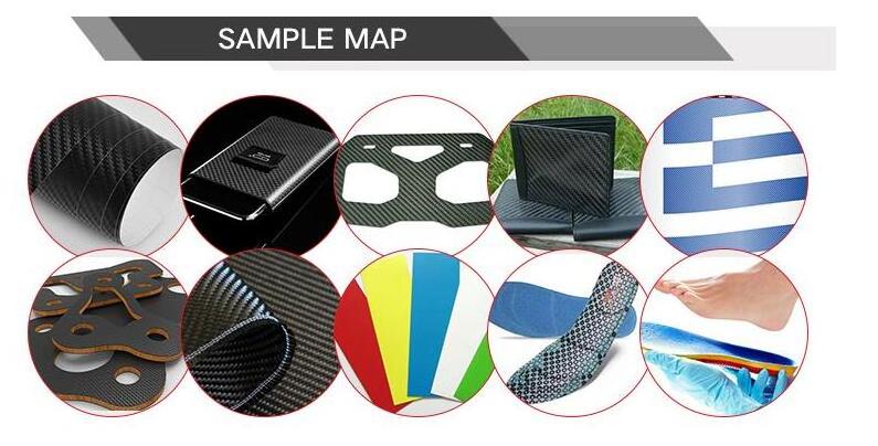 Custom  carbon fiber electric bike pool cue shaft vinyl wrap car body kit helmet airfoil tube digital cnc cutting plotter table