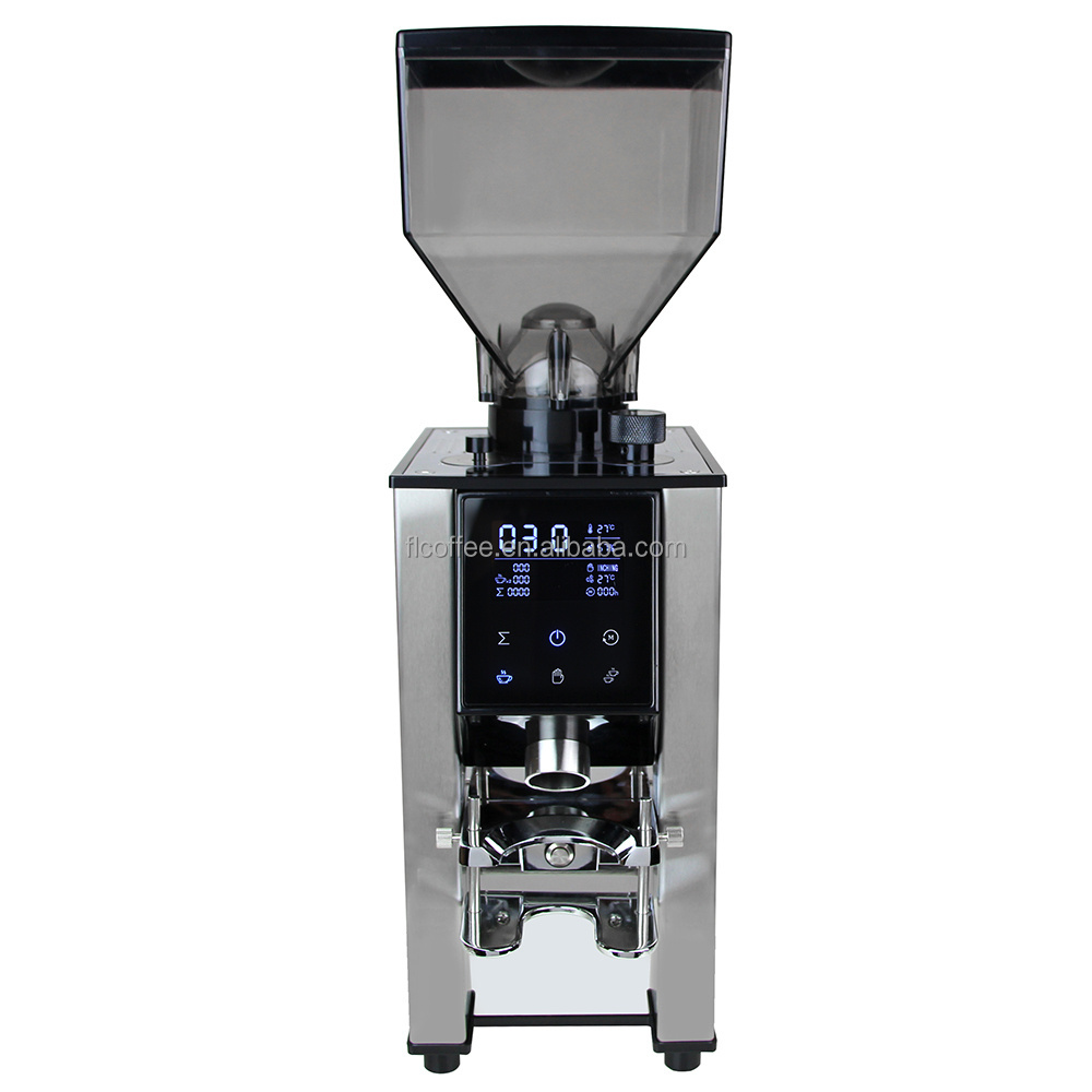 Hot selling 64mm Flat burrs coffee grinder Molino de cafe caliente 2021 electric coffee grinder espresso grinder