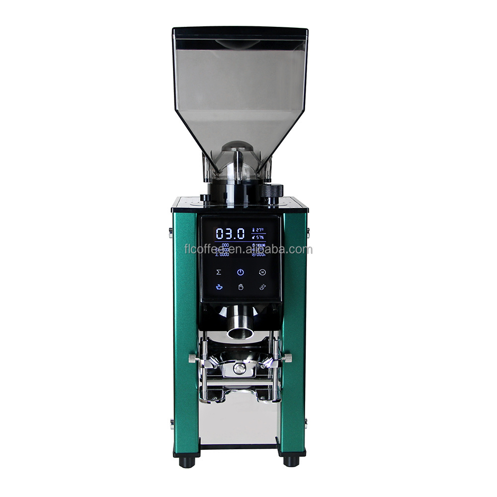 Professional Touch Screen Grinding Disc Coffee Grinder Espresso Bean Machine for Sale Automatic Coffee bean grinders