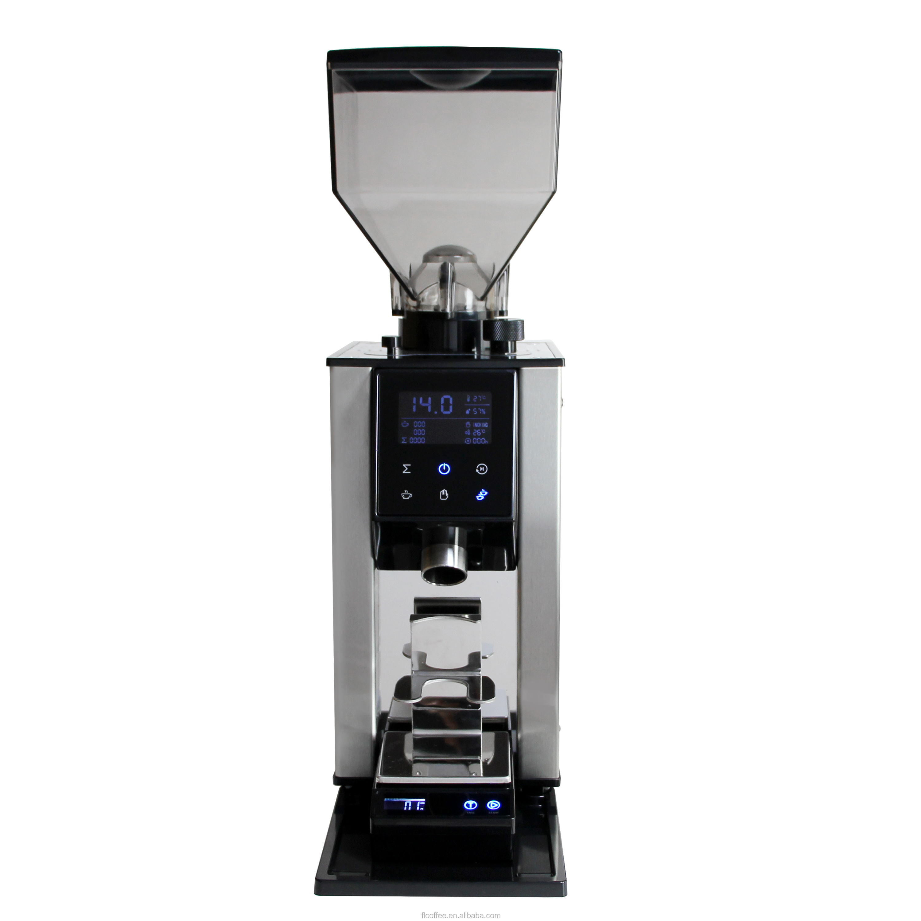 Multifunctional Electric Grinder Coffee Spice Nuts Grains Bean Grinding Coffee Bean Grinder Gram Control Stainless Steel 350 220