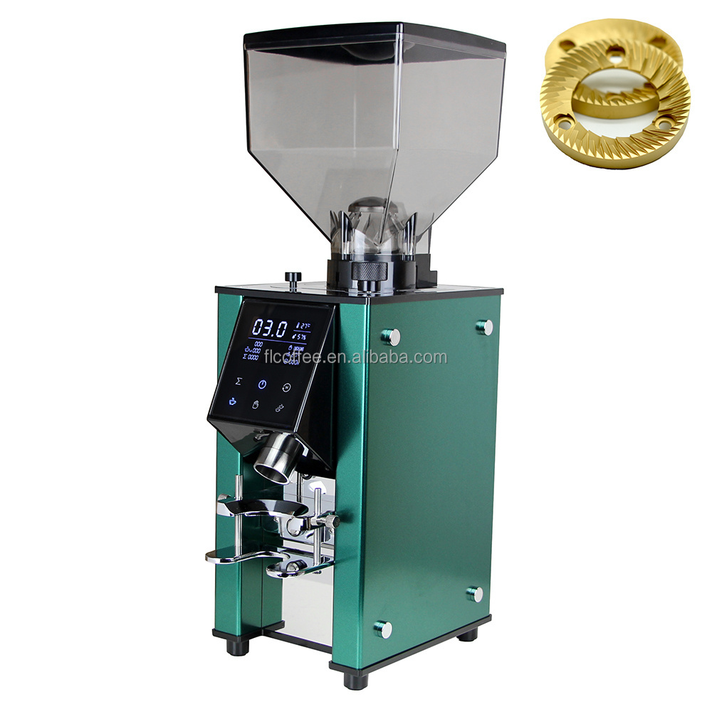 Professional Touch Screen Grinding Disc Coffee Grinder Espresso Bean Machine for Sale Automatic Coffee bean grinders