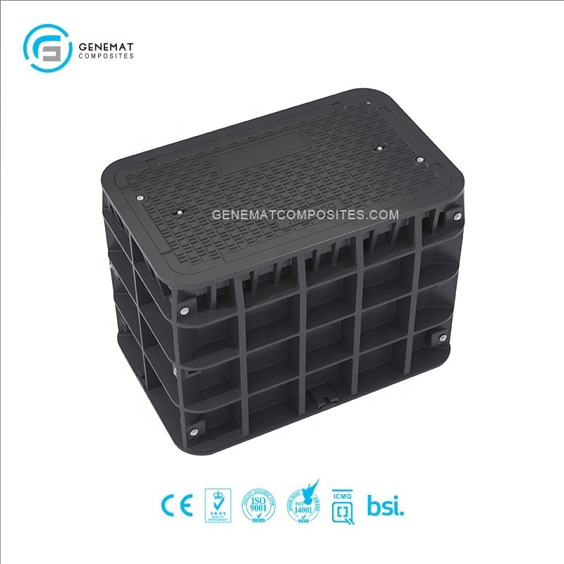 OEM fiber pull box polyester electrical manhole covers fiber vault inspection chamber price