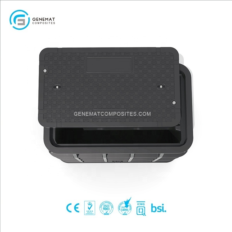 OEM fiber pull box polyester electrical manhole covers fiber vault inspection chamber price