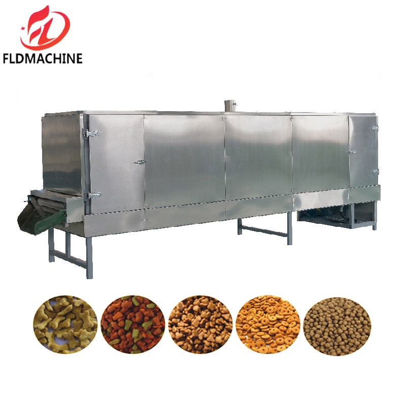 Fully Automatic Dry Dog Cat Pet Food Production Line Animal Feed Pellet Making Machine With Twin Screw Extruder