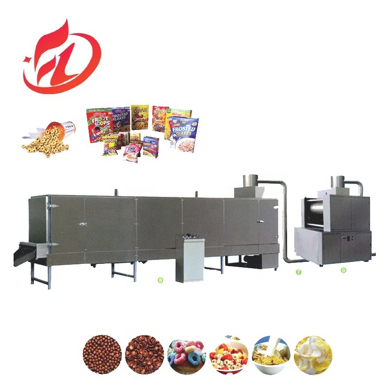 Corn flakes corn chips making production processing machines line Corn Chips Making Machine