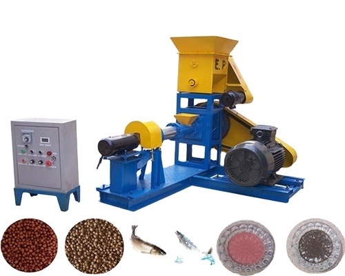 low consumption fish  feed pellet making machine 2mm catfish food extruder for poultry