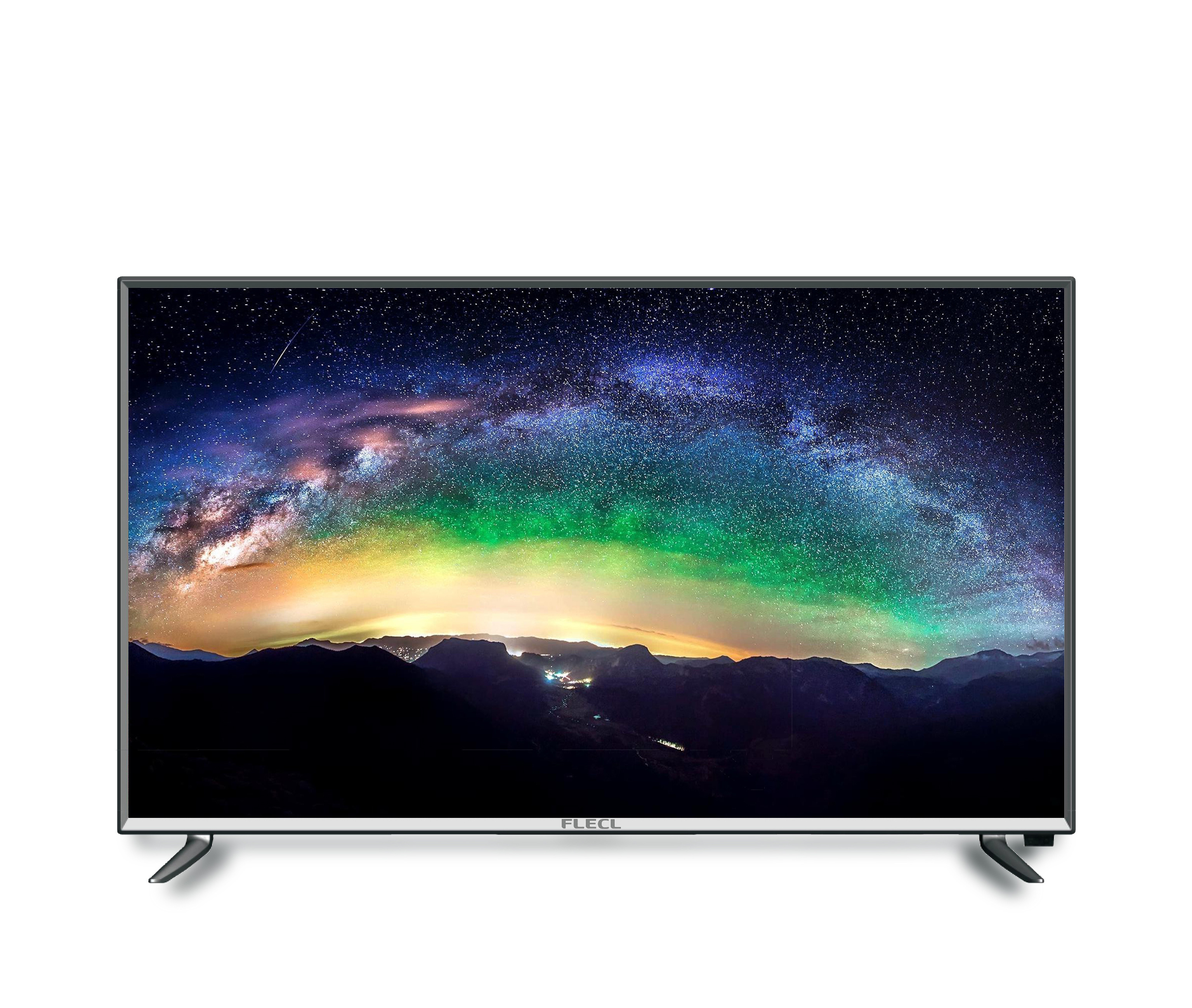 FLECL new model 32 inch HD 720P smart tv wide panel 55 inch led tv flat screen 43 inch android home tv