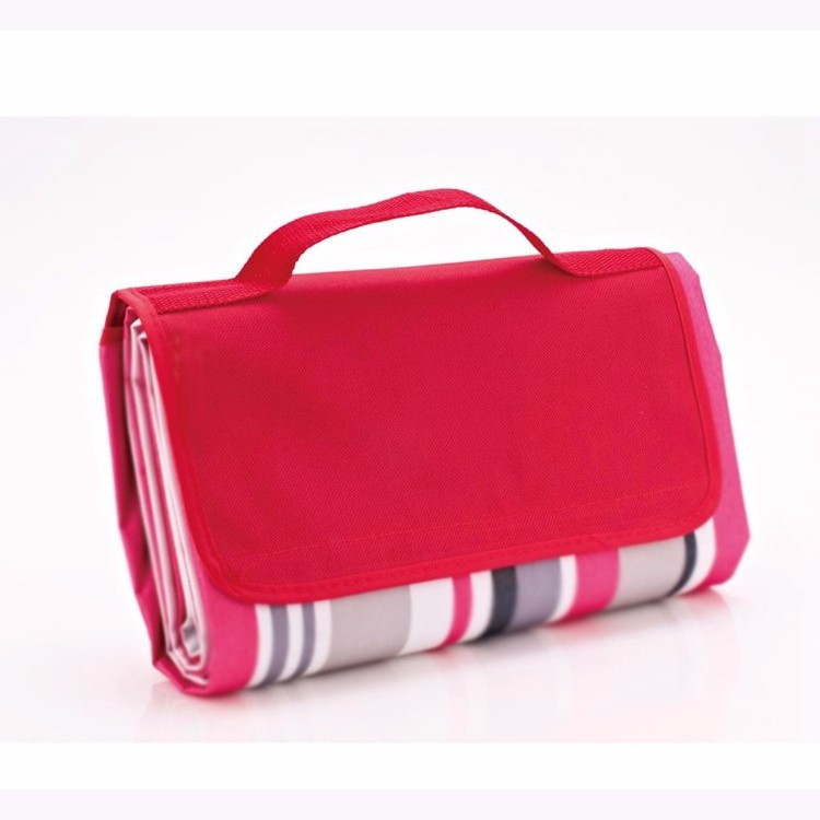 Ultra Large Thick Polyester Fleece Outdoor Mat Waterproof Picnic Blanket Tote 80