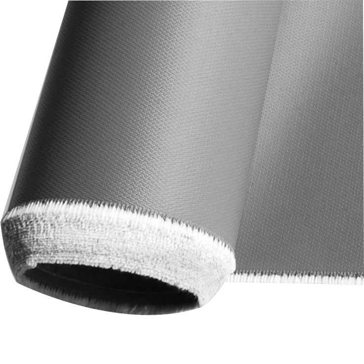 Silicon Coated Surface Treatment and Twill Woven Weave Type insulated silicone fiberglass fabric