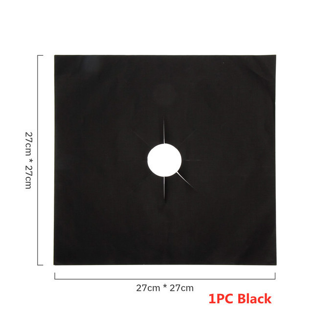 Gas Stove Protector Cooker Cover Liner Clean Mat Pad Silicone and Fiberglass Liner