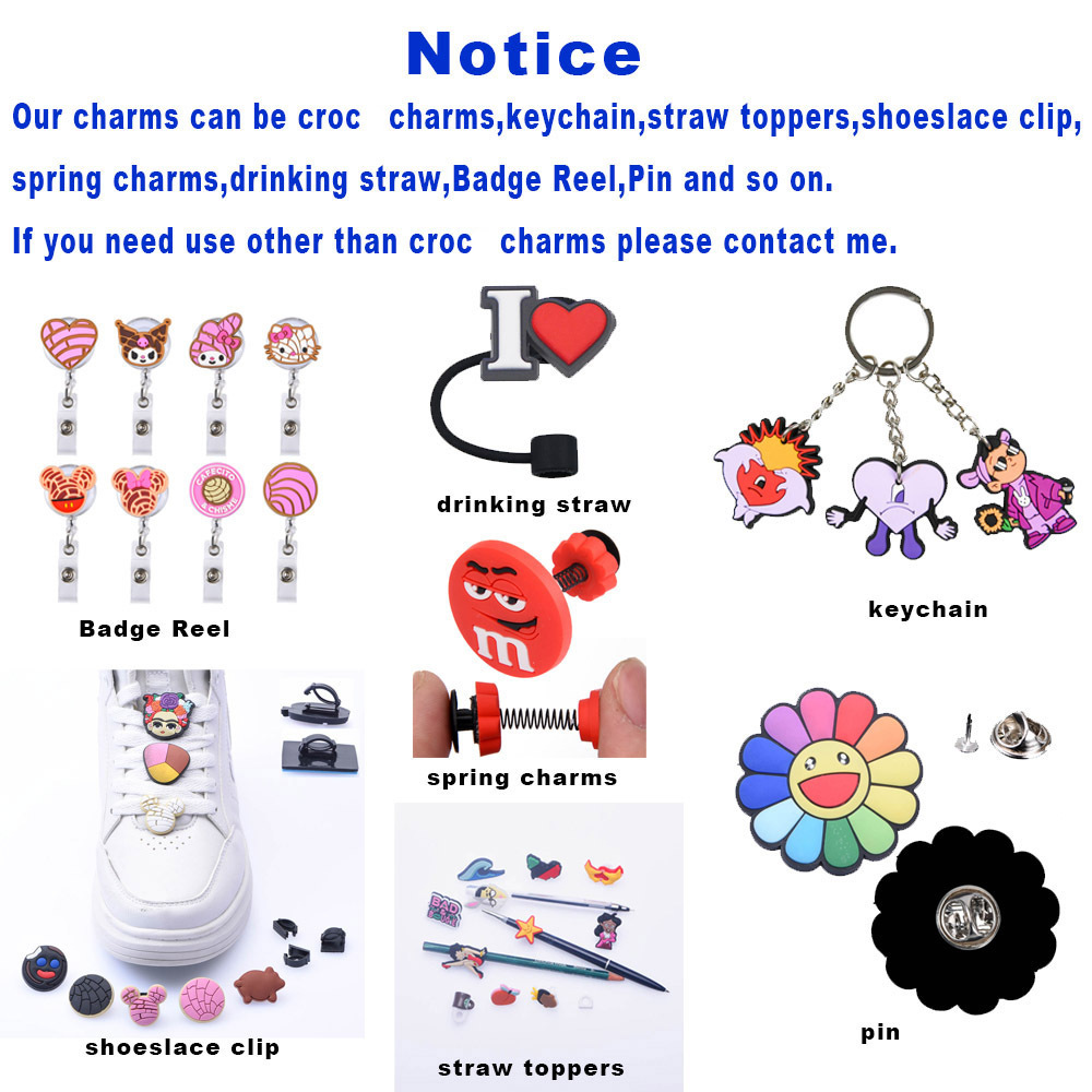 OEM Personalized shoe charms Designer Cartoon Decoration PVC shoe charms Shoe Accessories