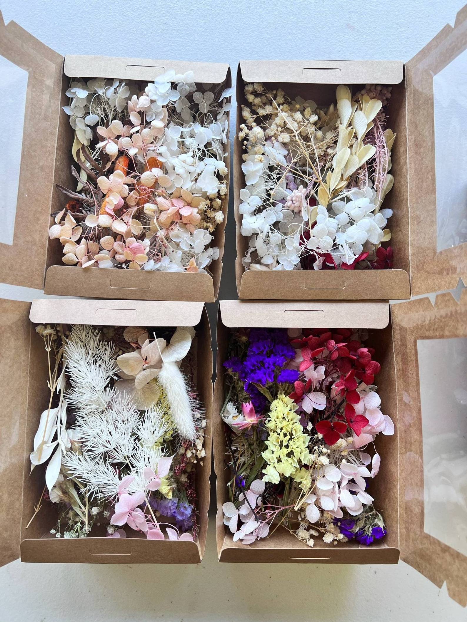 bulk Dried flower craft box dried flower confetti for wedding resin jewellery