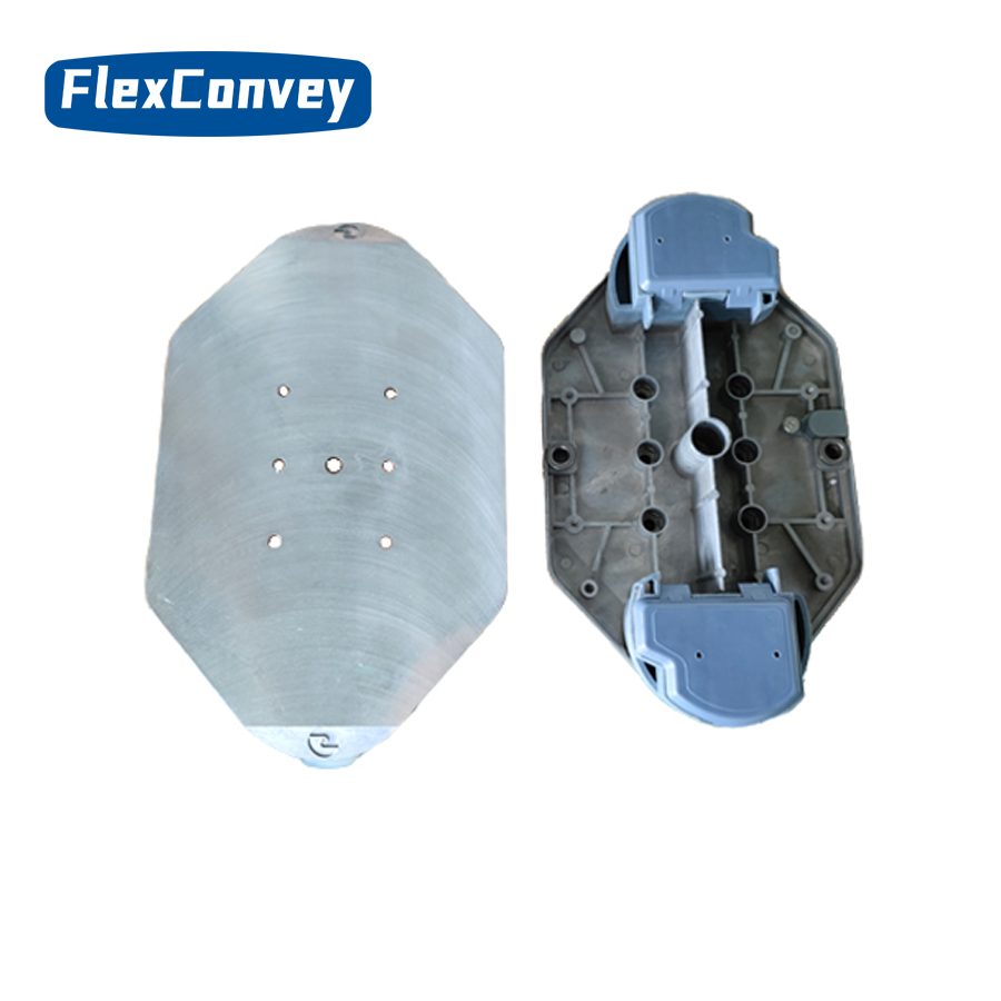 Factory Custom Automatic Operation Belt Conveyor Flexible Chains Conveyor System For Bottled Water Industries