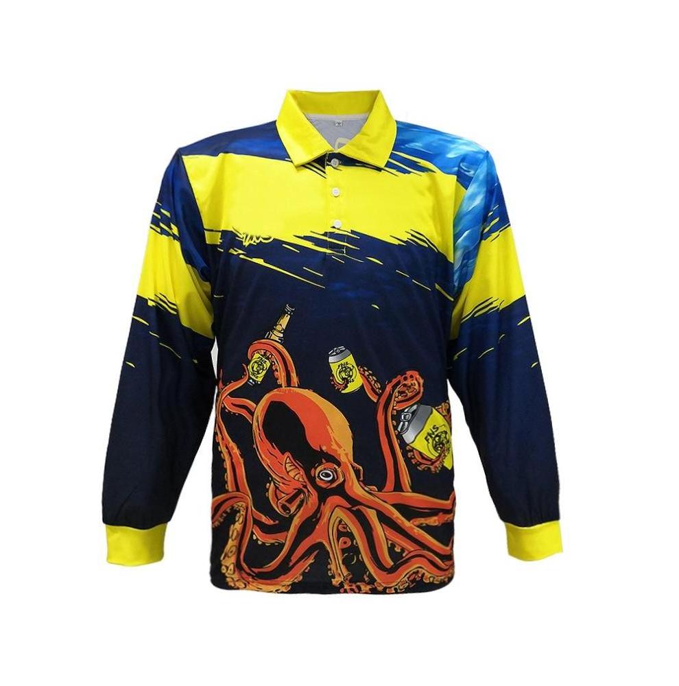 Wholesale Best Quality Customized Fast Production Fishing Wear Jersey and Shirt