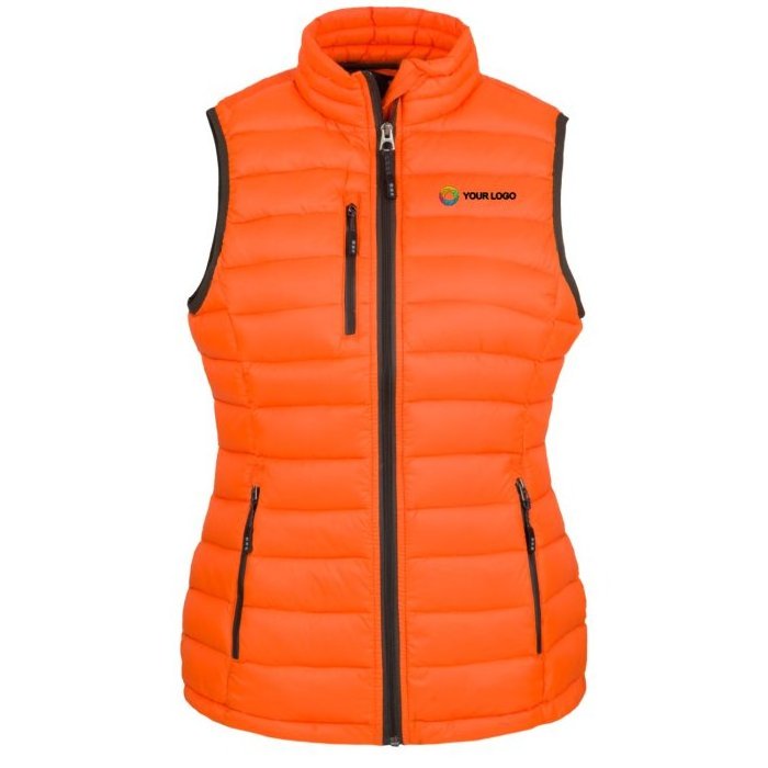 Hot Sell Wholesale Custom Logo Zipper Winter Jacket Black Quilted Down Puffer Vest Men