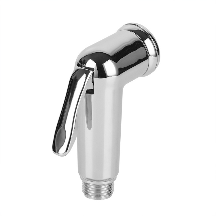 Hot sale chrome plastic shattaf toilet bidet, handheld bidet health faucet for bathroom