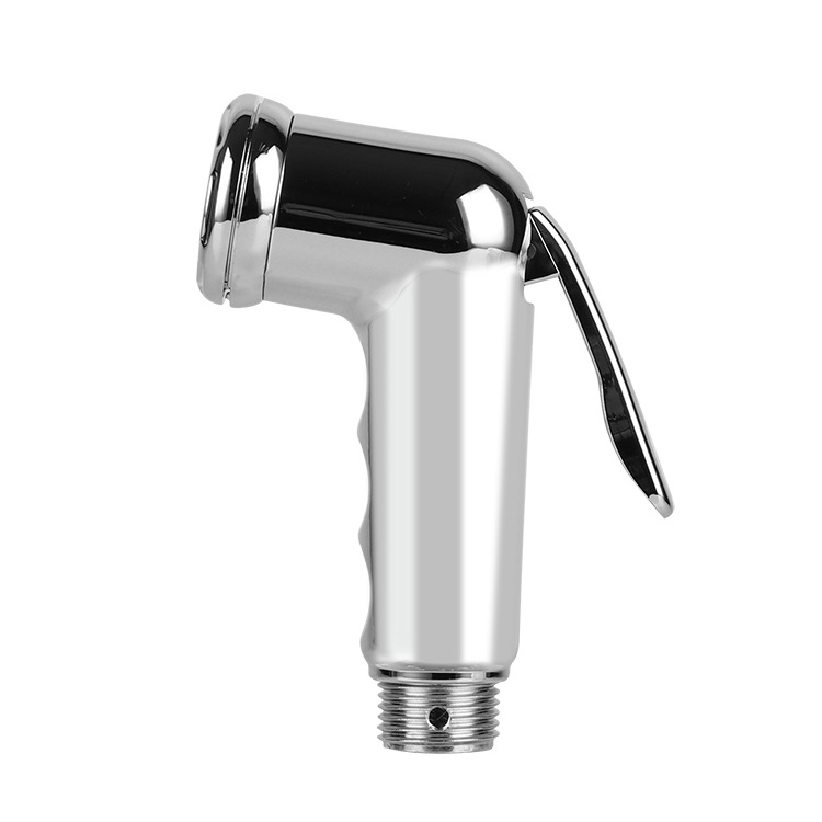 Hot sale chrome plastic shattaf toilet bidet, handheld bidet health faucet for bathroom