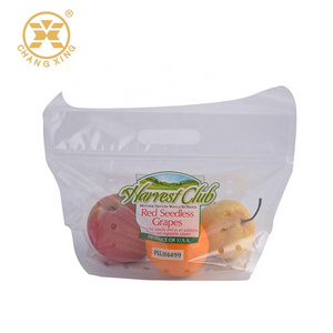 Anti fog Fruit vegetanle bags Micro Perforated BOPP Vegetable packaging CPP vegetable fruit plastic bag