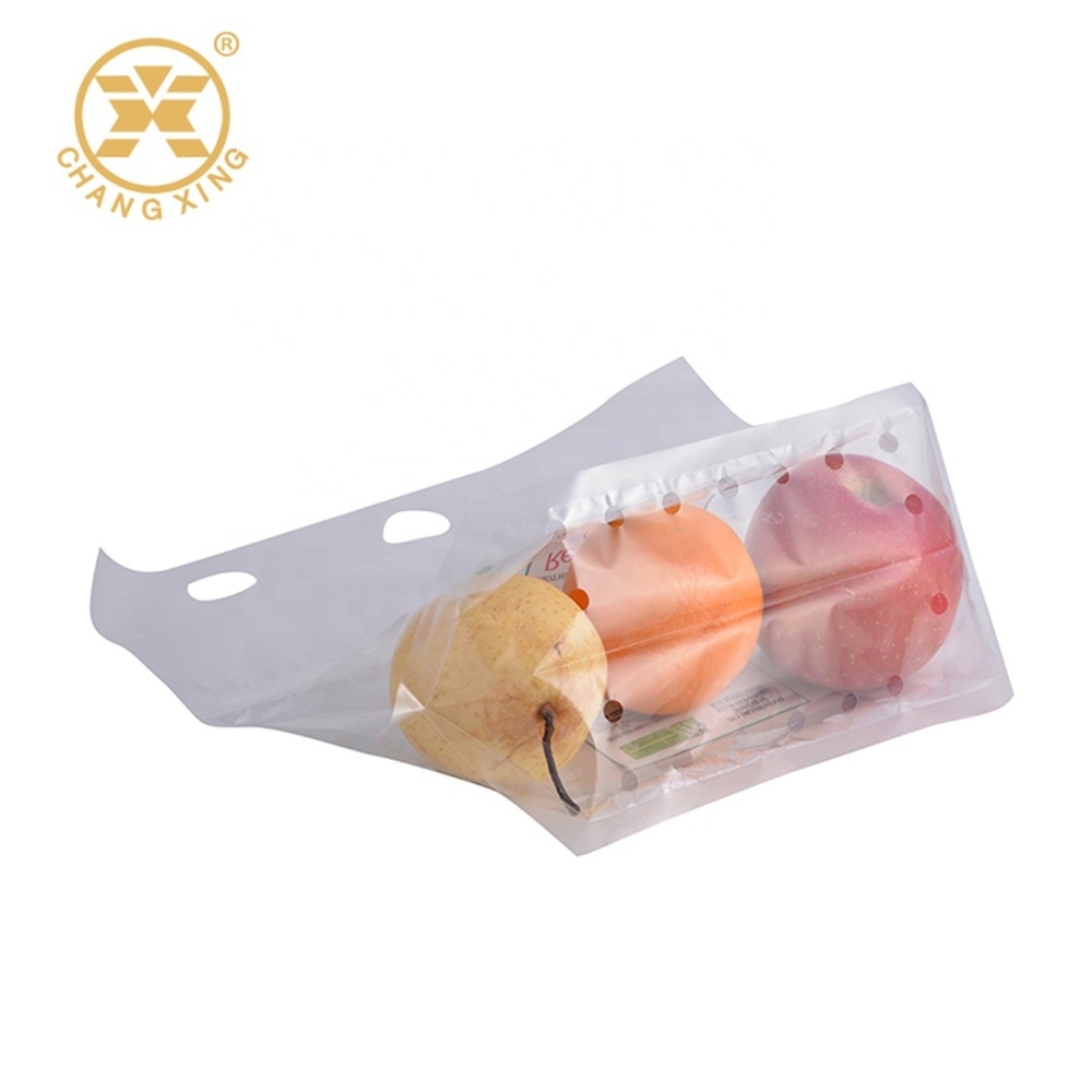 Anti fog Fruit vegetanle bags Micro Perforated BOPP Vegetable packaging CPP vegetable fruit plastic bag