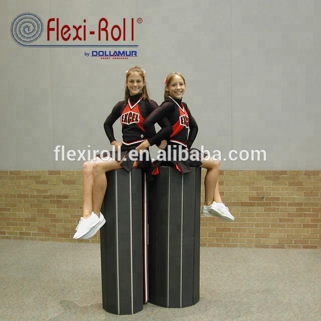 Dollamur Flexi Roll gymnastics crash mat/Carpet bond foam cheerleading mats