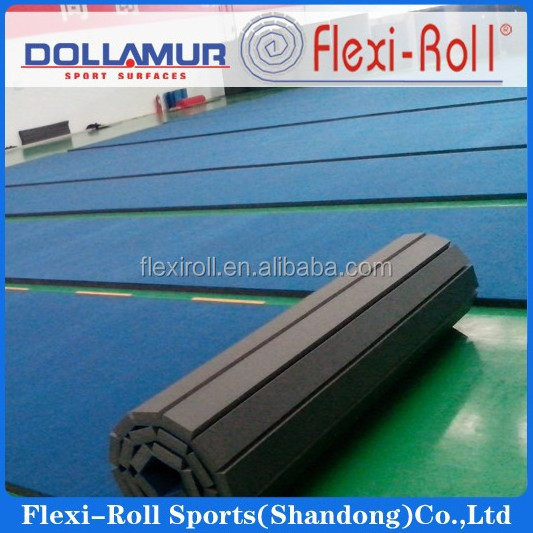 Dollamur Flexi Roll gymnastics crash mat/Carpet bond foam cheerleading mats