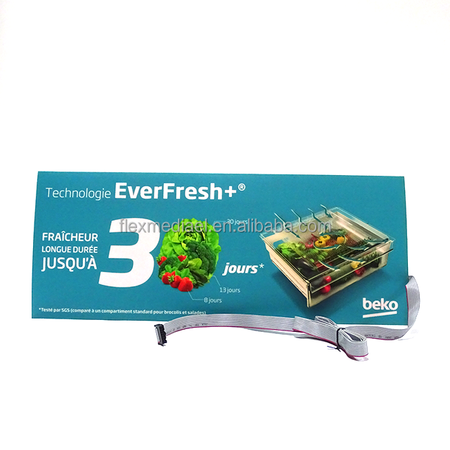 new material back light advertisement EL poster backlit panel with magnet frame light up effect with promotion price