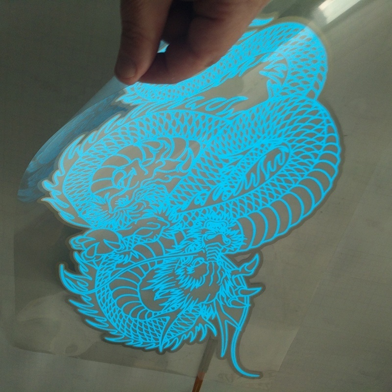 Factory supply Halloween sticker light decoration led decal for new year for party can be put on window wall ceiling