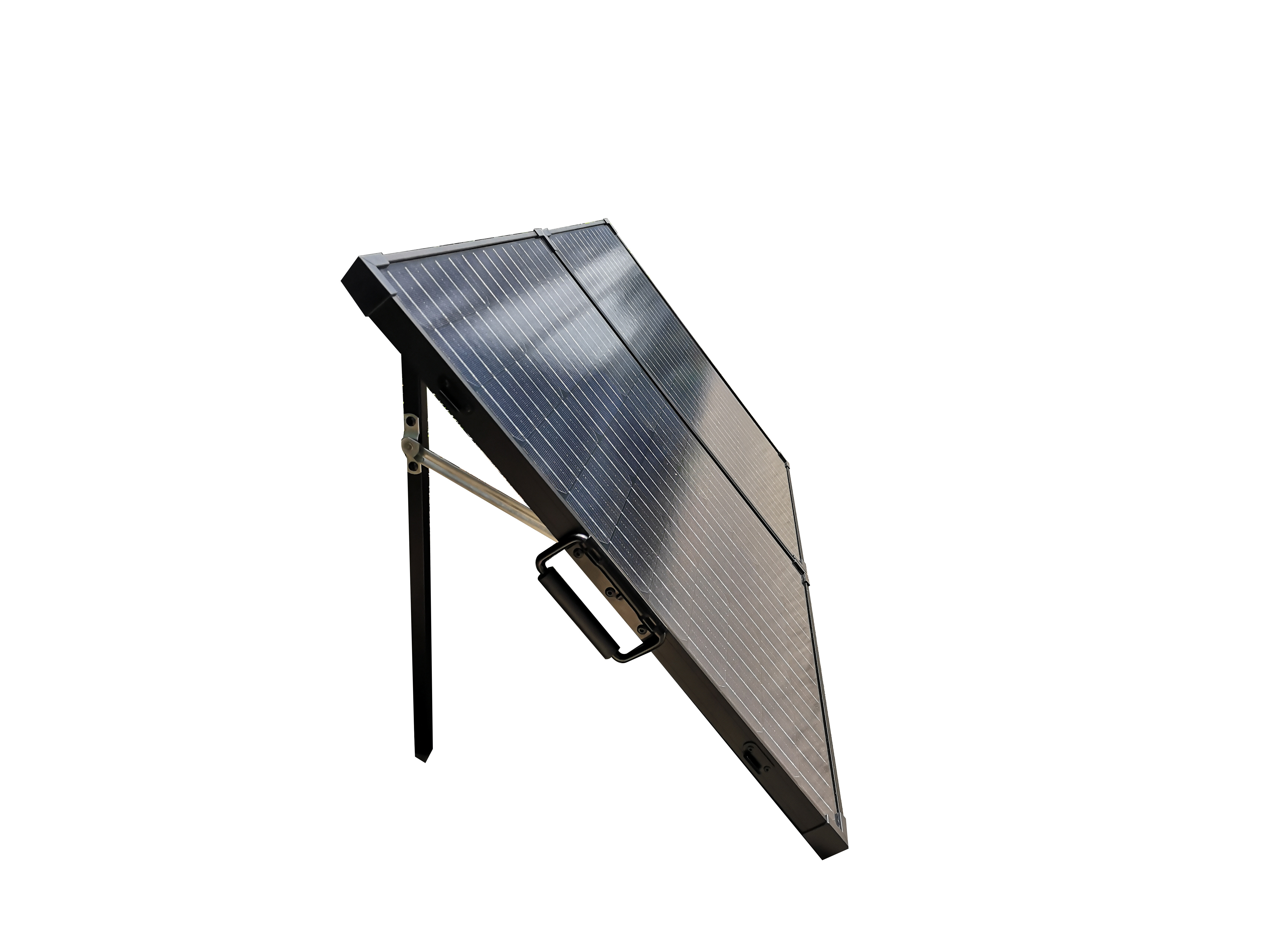 Suitcase portable folding 12V solar ready RV solar panel kits