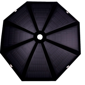 Portable high capacity waterproof solar panel umbrella 100W beach umbrella solar panel