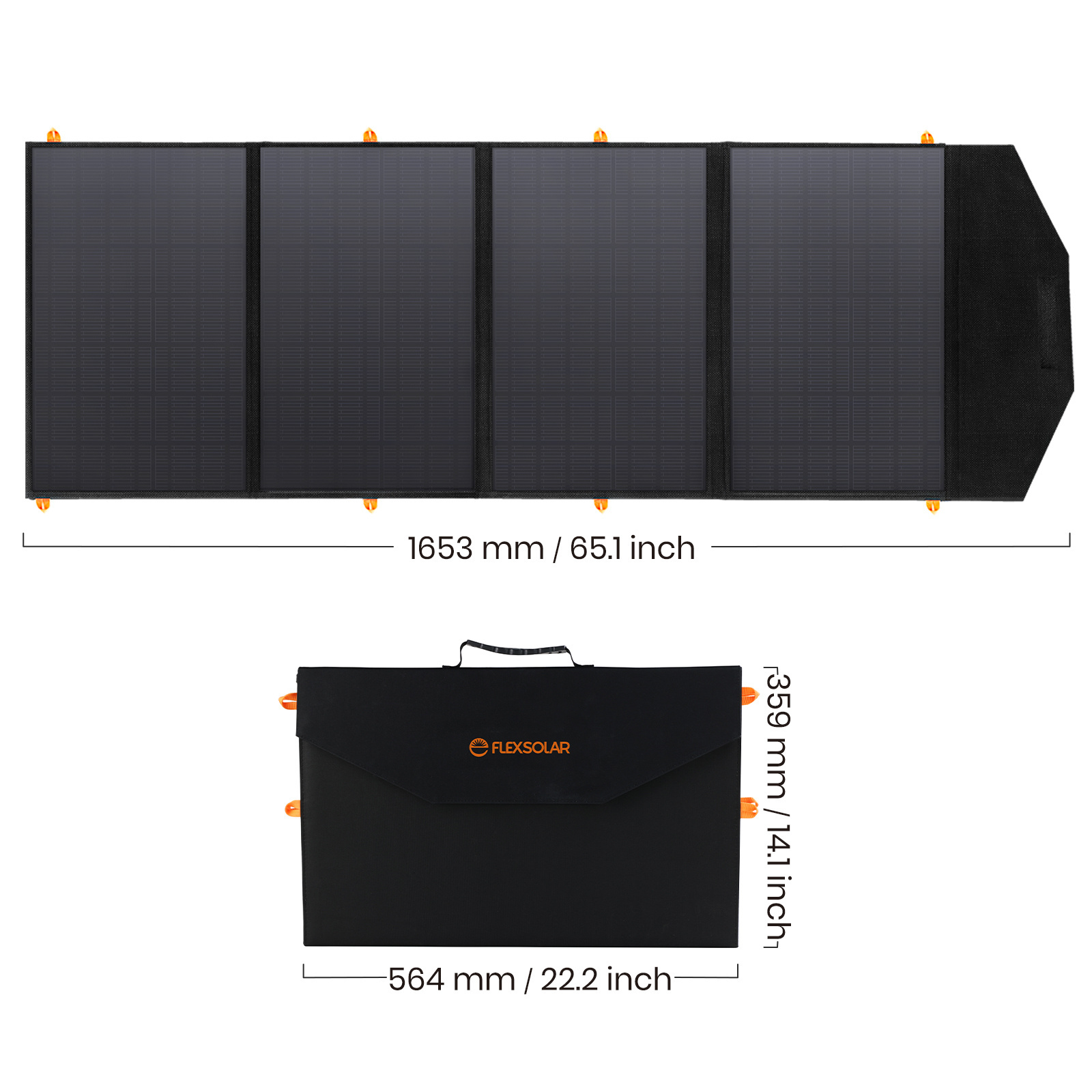 FlexSolar 120W 200w 300w 400w Portable Solar Panels Foldable Blanket Flexible Solar Panels For Power Station