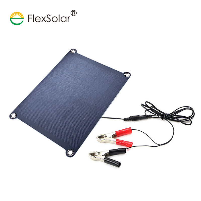 18v 5v 12v solar panel car battery solar charger trickle obd2 charger for Automobile Motor Tractor Boat Batteries