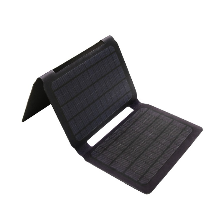 Flextech Fast Charging Foldable Mono Solar Panel Solar Portable Charger 5V 2A Solar Cell Charger Panel 20W For Travelling