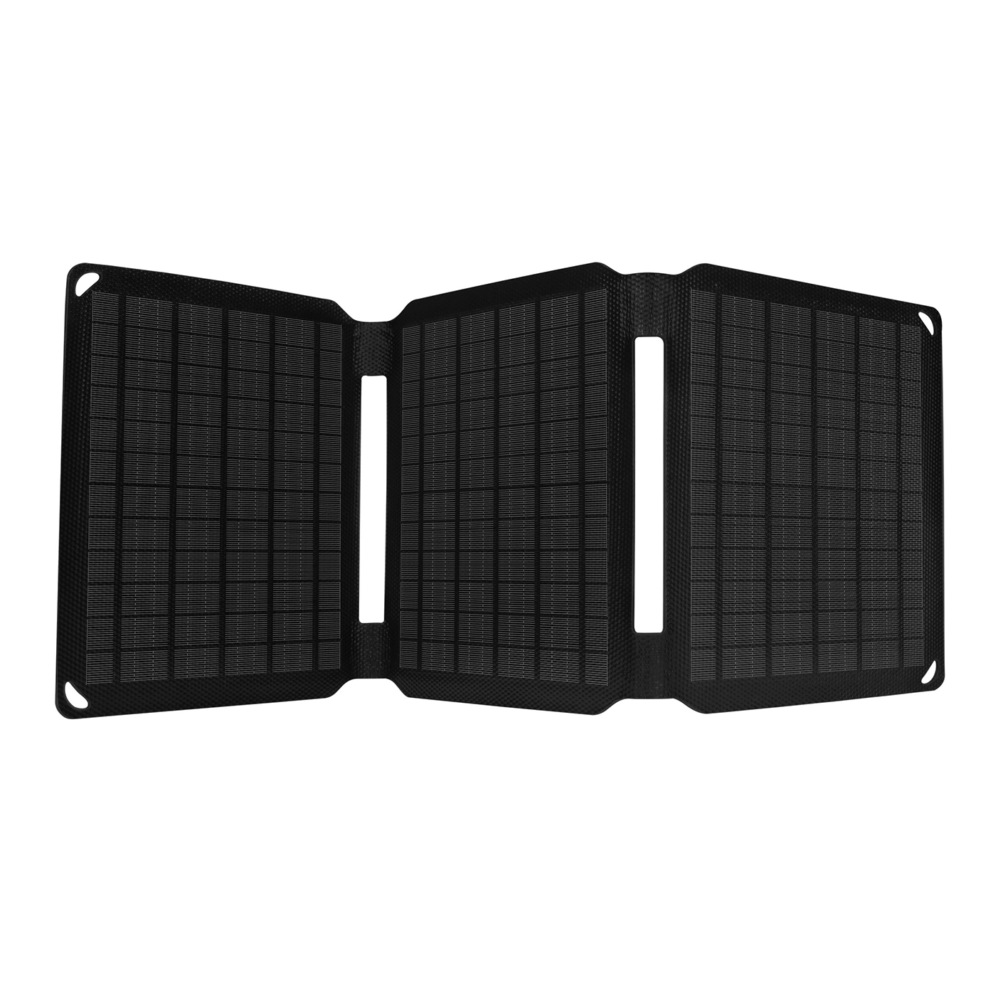 FlexSolar 15W Portable Solar Charger/ Small Waterproof Solar Panel/ Folding Solar Charger