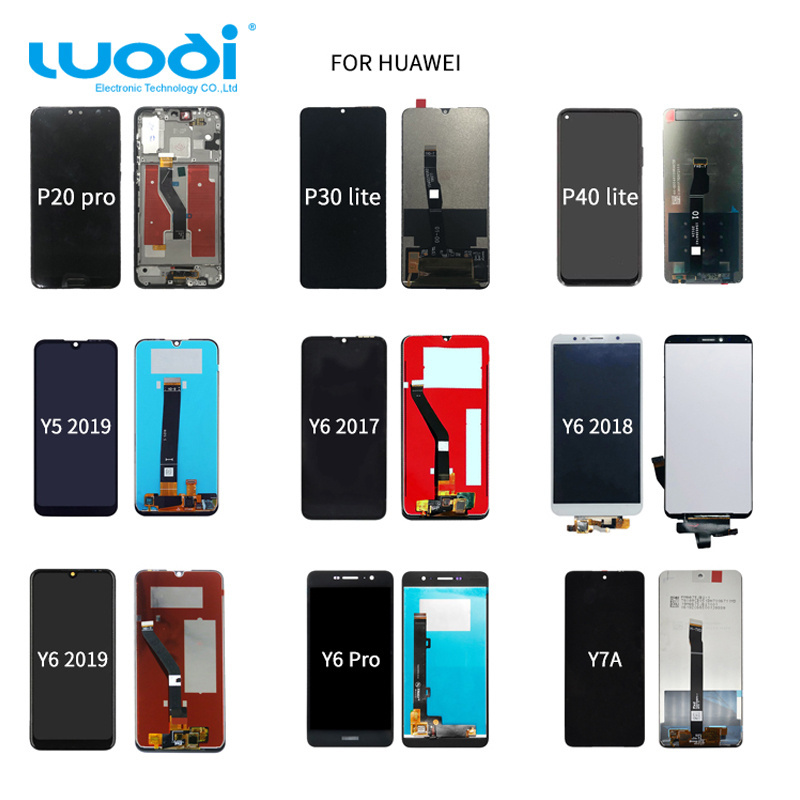 LCD supplier screen wholesale for huawei mobile phone repair parts tft glass nova 7 se ecran