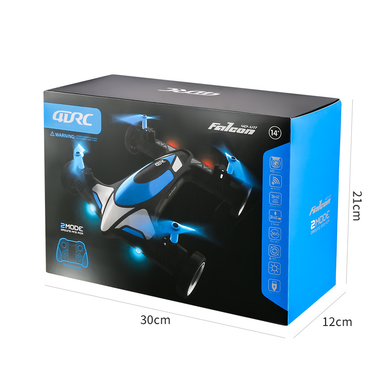 V11Hot 2 in1 Drone 4k Camera HD Air-Ground Flying Car four-axis Aircraft Rc Helicopter Toys with LED Night light