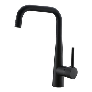 Black Kitchen Sink Faucet with Two Ways of Effluent Sprayer Kitchen Taps