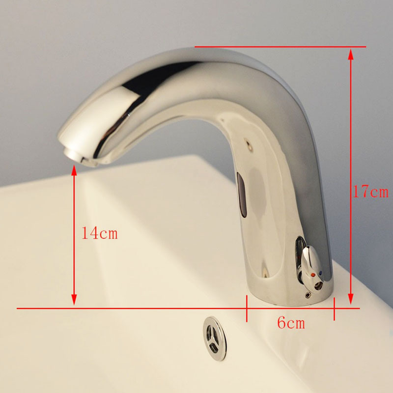 High quality automatic motion sensor faucet, Public places Infrared automatic touchless Bathroom basin faucet