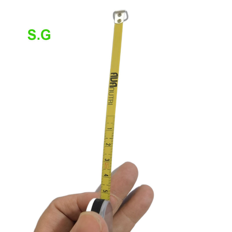 Metal case Steel Measuring Tape Retractable 2m Promotional Products Mini Tape Measure